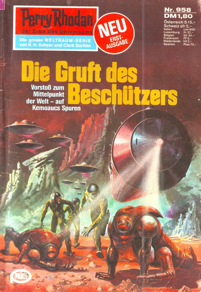 Perry Rhodan, 6 Hefte, SciFi, Science Fiction, gut erhalte in Wertingen