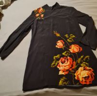 Desigual Kleid schwarz-rot NEU Gr. L Rosen langarm Bayern - Erlangen Vorschau