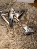 Anna Field Hohe Schuhe Silber - Größe 38 Frankfurt am Main - Sachsenhausen Vorschau