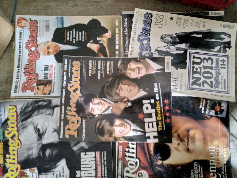 Rolling Stones Zeitschriften von früher in Erfurt