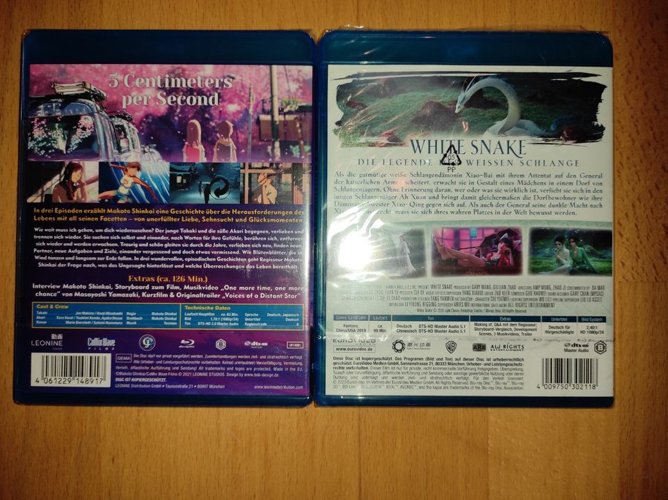 Anime Filme DVDs Blu-Rays Ghibli, Love & lies, White snake in München