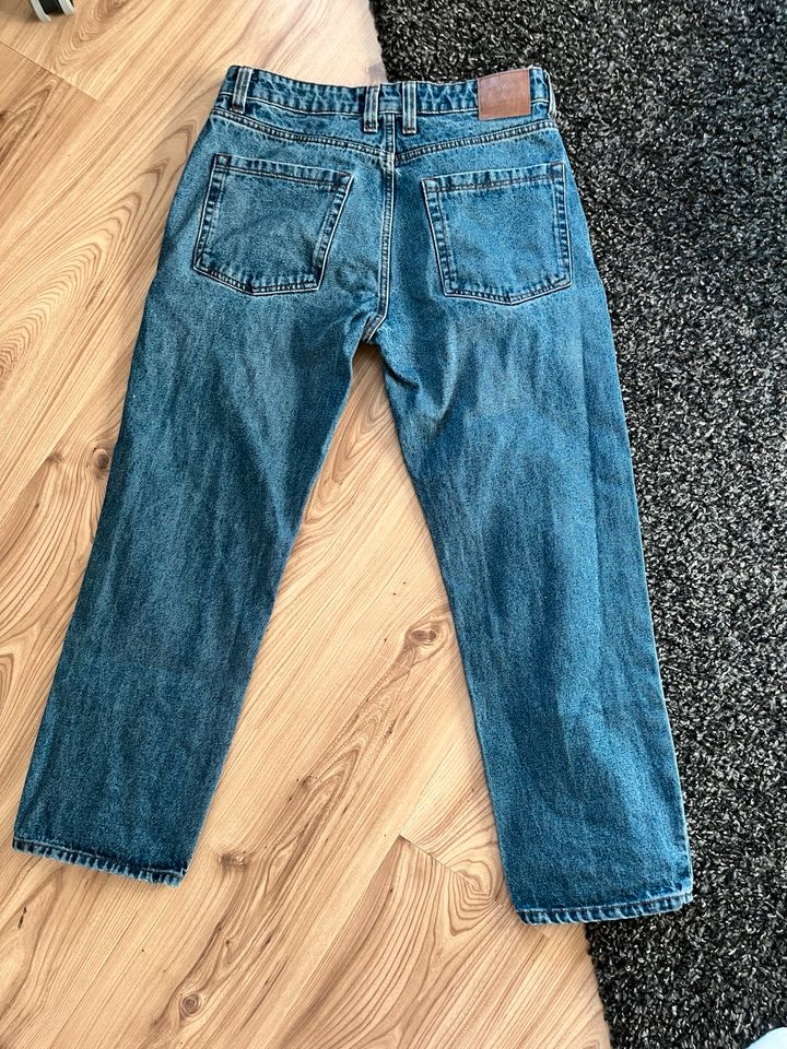 Crosshatch Baggy Jeans in Bad Emstal