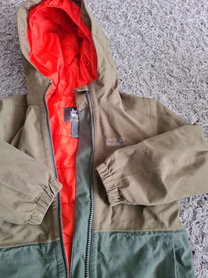 Jack Wolfskin jungen jacke microguard in gr 116 in grün top lesen in Berlin