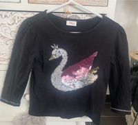 S.Oliver Shirt - Mädchen - Pailletten Schwan - gr. 92/98 Bayern - Pommersfelden Vorschau