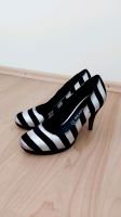 Tamaris Pumps schwarz silber Gr.39 B-Ware Highheels Nordrhein-Westfalen - Rheda-Wiedenbrück Vorschau