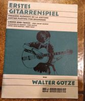 Erstes Gitarrenspiel Buch W.Götze  Lieder und Tänze Baden-Württemberg - Mühlacker Vorschau