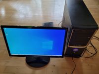 Desktop PC mit Monitor Tastatur Maus und Windows 10 Office 2016 Bayern - Pöcking Vorschau