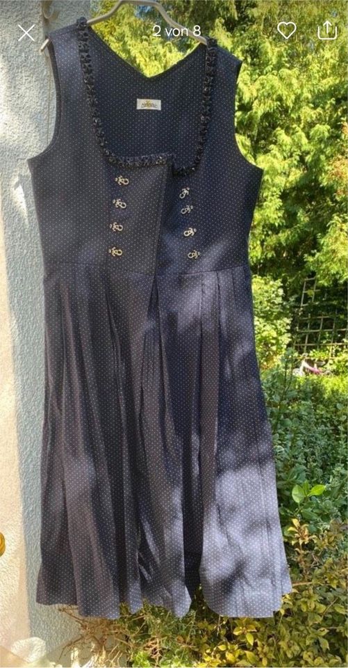 Klassisches Dirndl dunkelblau v. Almsach, Gr. 44 / XXL NEU in Gröbenzell