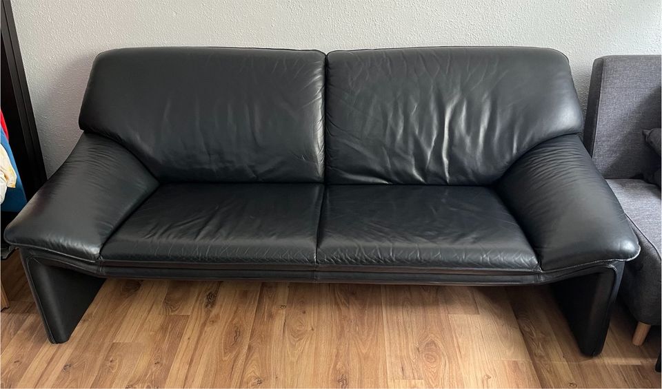 Laauser Atlanta Leder Couch 3, 2 und 1 Sitzer Set in Dortmund