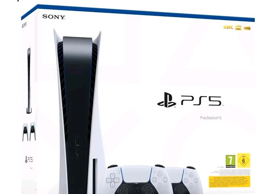 Playstation 5 mit Zubehör und Rechnung in Worbis