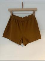 Shorts kurzehose hose 50% Baumwolle 50% Leinen löwengelb senfgelb Nordrhein-Westfalen - Marl Vorschau