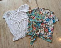 Romantisch Bluse 42 XL Esprit weiß Stick Rich&Royal Blume Viskose Münster (Westfalen) - Albachten Vorschau