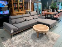 Design Wohnlandschaft Sofa in grau mit Funktionen - vom Händler Brandenburg - Bernau Vorschau