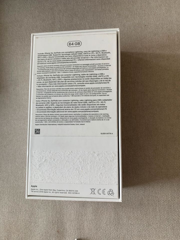 Apple iPhone Xs Gold 64GB Original Verpackung in Berlin