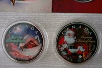 2x 5 Dollar Silbermünze Kanada Merry Christmas Weihnachten Nordrhein-Westfalen - Paderborn Vorschau