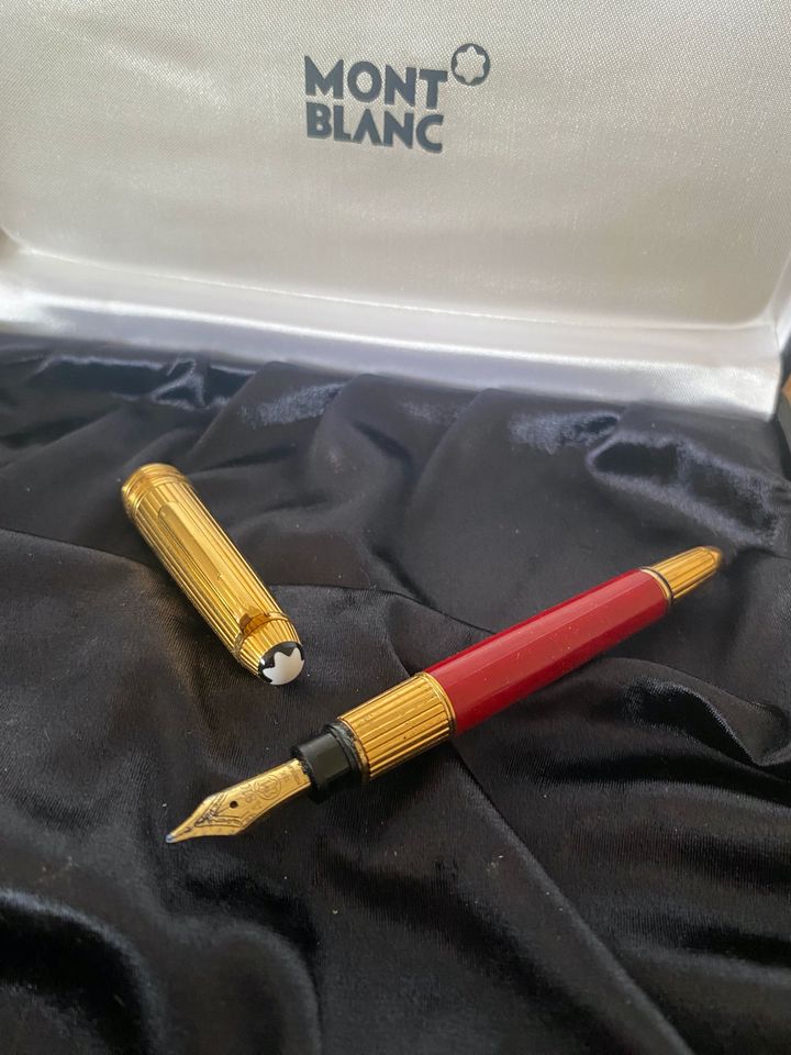 MONTBLANC FüllerMeisterstück Mozart, Coral/ Gold mit Box/Papieren in Hamburg