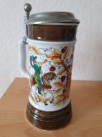 Bierkrug mit Zinndeckel, Bareuther, Waldsassen, Bavaria Bayern - Günzburg Vorschau