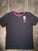 T-Shirt mit Knopfleiste * Harvey Miller Polo Club * Gr. XXL * NEU Nordrhein-Westfalen - Kamp-Lintfort Vorschau