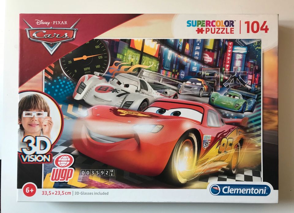 Puzzle „Cars“ in Osterspai