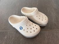 Kinderschuhe Crocs weiß in Gr. 28/29 - 10/11 Bayern - Willanzheim Vorschau