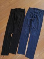 Gr. 134 140 2 Leggings blau schwarz von TCM Niedersachsen - Oyten Vorschau