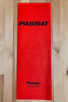 Original Preisliste  VW Passat 1978 - 21.August 1978 Nordrhein-Westfalen - Willich Vorschau