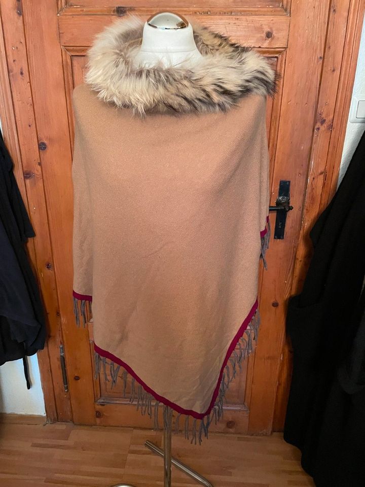 Mala Alisha Poncho/Cape mit Kaschmir/Cashmere,Pelz,Fell,Wolle! in Bayern -  Fürth | eBay Kleinanzeigen ist jetzt Kleinanzeigen