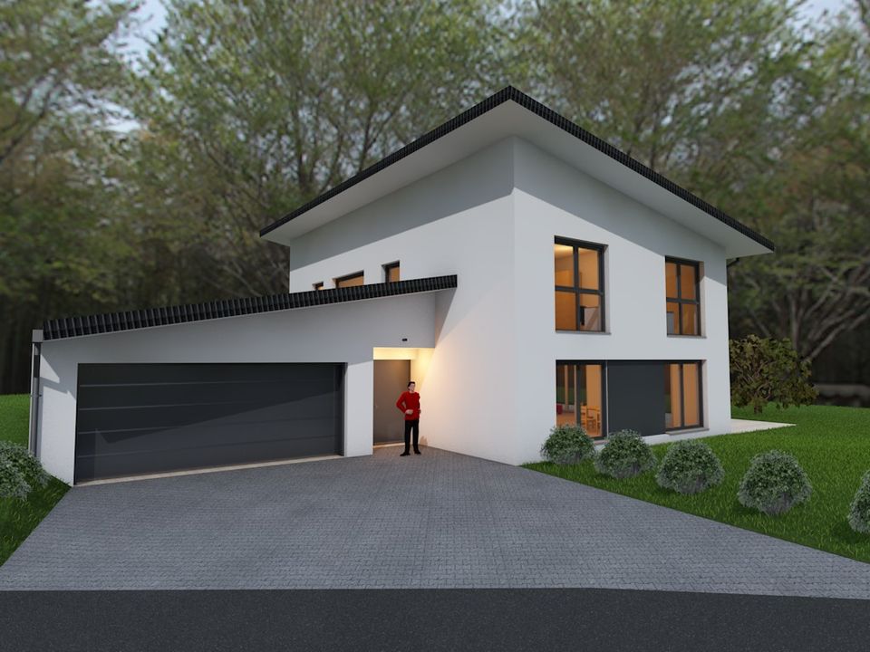 Neubaugebiet "Breuers Wiese" Schlüsselfertiges modernes Einfamilienhaus in Waldbröl