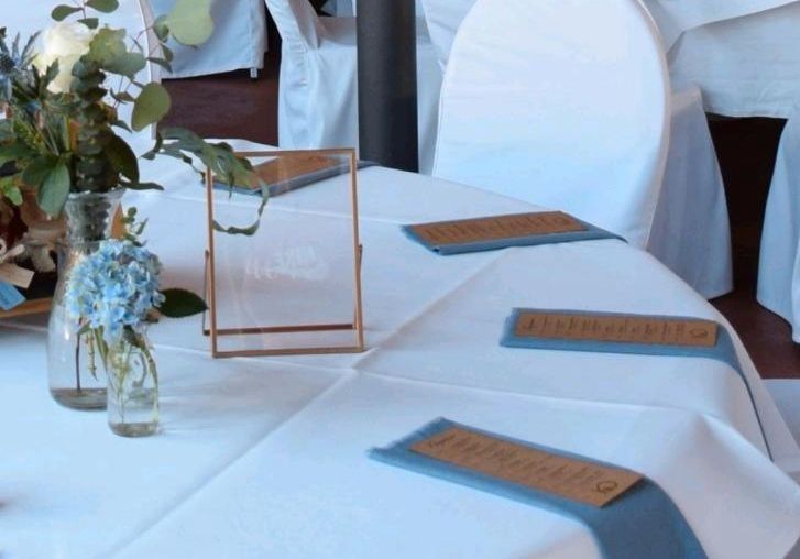 Tischset Platzteller Vintage Boho Hochzeit Geburtstag Mieten in Schmelz