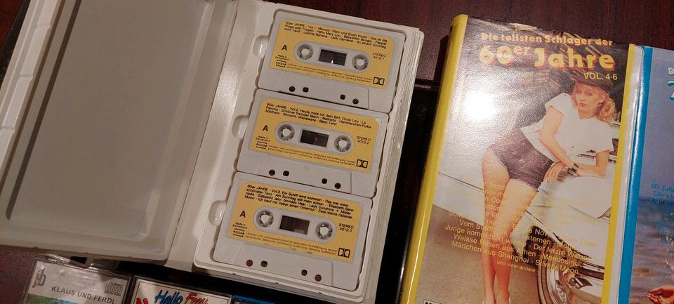 Hits und Schlager 50iger bis 80iger Jahre auf Kassette in Zwickau