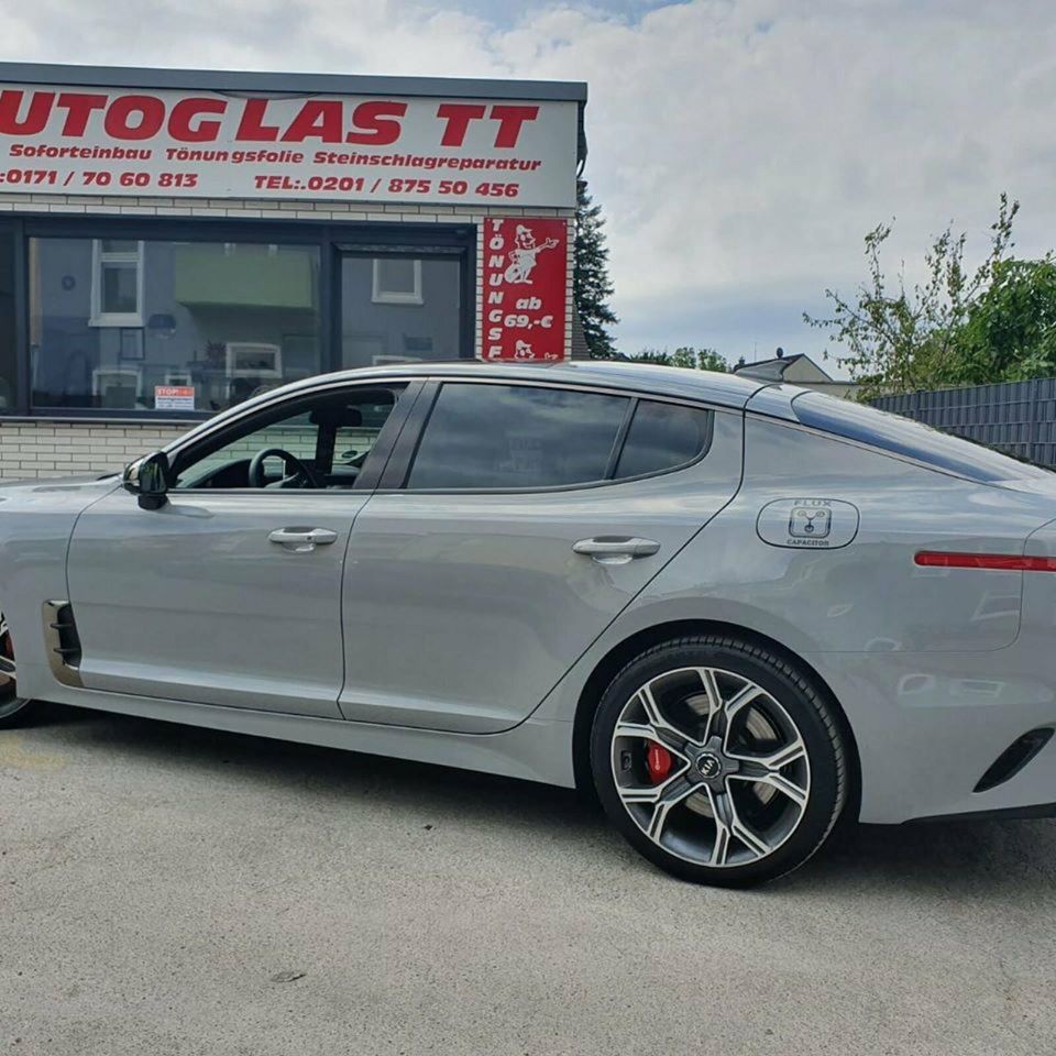 ☑️ Kia Stinger  Tönungsfolie Carwrap Sonenschutzfolie Autoglas ☑️ in Essen