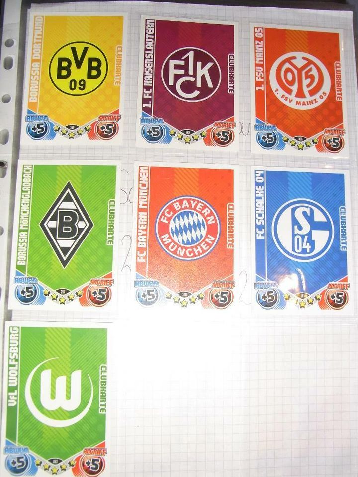 Match Attax Trading Card Game Saison 2011/2012 in Bremen