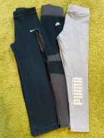 3x Sport-Leggings, Puma & Nike, Gr. 122/128 Bayern - Oerlenbach Vorschau