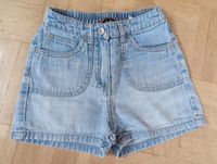 H&M L.O.G.G. kurze Jeanshose Shorts Gr. 110 Druckknopf blau Bayern - Weichs Vorschau