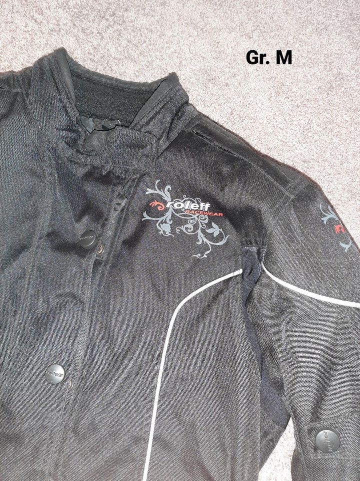 Motorradjacke für Damen, Gr. M -roleff- in Munster