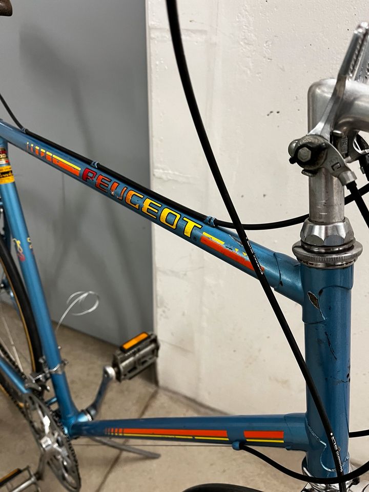 Peugeot Rennrad 80 er Jahre in München