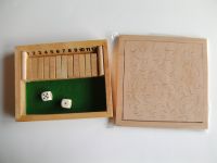 Spiele aus Holz: Goki Domino Shut the box 12er Puzzle  im Tablett Nordrhein-Westfalen - Lohmar Vorschau