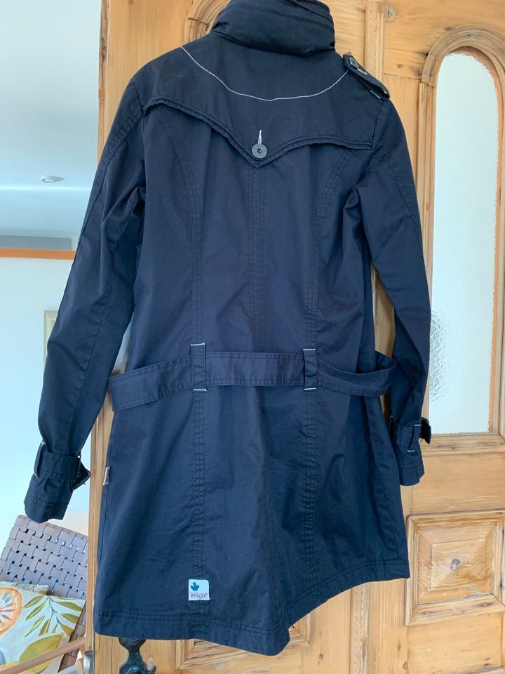 KHUJO Trench Mantel Longjacke marine XL in Nastätten