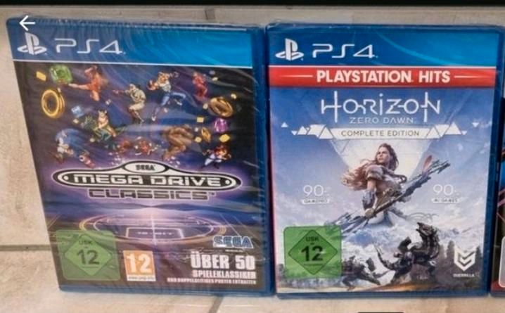 Playstation 5 / 4 Spiele PS5 Horizont / Mega Drive in Arenshausen