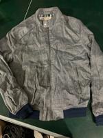 Zara Jacke blau Leinen gr. L Hessen - Pfungstadt Vorschau