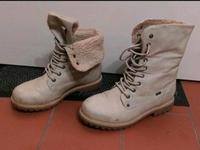 Tom Tailor beige Stiefel Boots Schuhe Gr. 38 Leder Bayern - Neustadt an der Aisch Vorschau