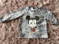 Handmade Sweat Pullover Sterne Mickey mouse Maus sweat 86 92 grau Nordrhein-Westfalen - Brilon Vorschau
