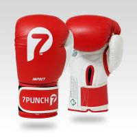 7PUNCH Impact Boxhandschuhe Leder Rot 10- 16 oz Parchim - Landkreis - Demen Vorschau