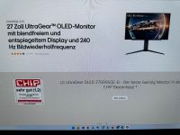 LG OLED 2k Gaming Monitor 27GR95QE-B Nordrhein-Westfalen - Detmold Vorschau