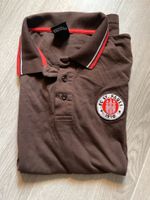 NEU FC ST. PAULI Sankt FCSP POLOHEMD Größe L Braun weiß USP Niedersachsen - Braunschweig Vorschau