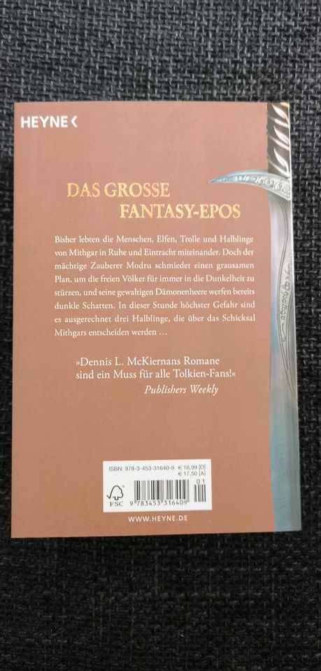 Buch:Die letzte Schlacht der Halblinge - Dennis L. McKiernan in Bielefeld