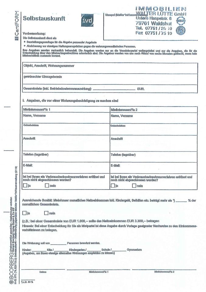 Unternehmer-Penthouse, grosser Sonnenbalkon, Kamin, 2 Bäder, Galerie, Fussbodenheizung, Schweizer Grenze, Einkauf / Schule / Kindergarten fussläufig in Stühlingen