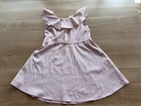 Luftiges Sommerkleid taupe pink gepunktet Gr. 110 Baden-Württemberg - Horgenzell Vorschau