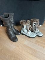 Stiefel Gr. 36 grau Bayern - Rammingen Vorschau