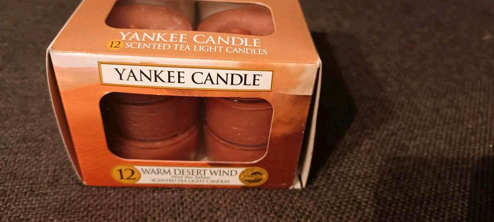 Yankee Candle Melt warmer Wachs Topf warm Desert Wind Teelichter in Remagen